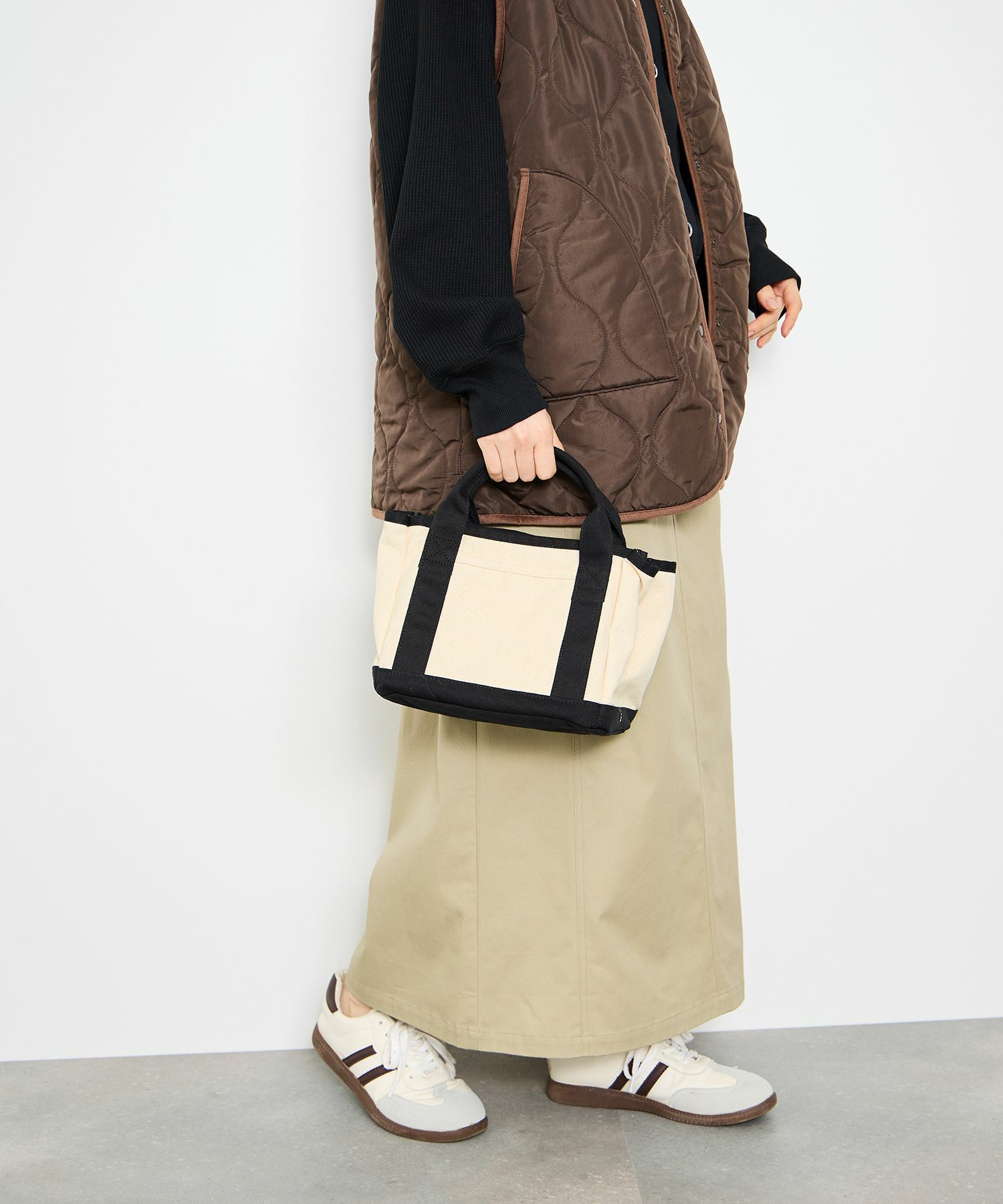 Idnes キャンバスミニトートバッグ