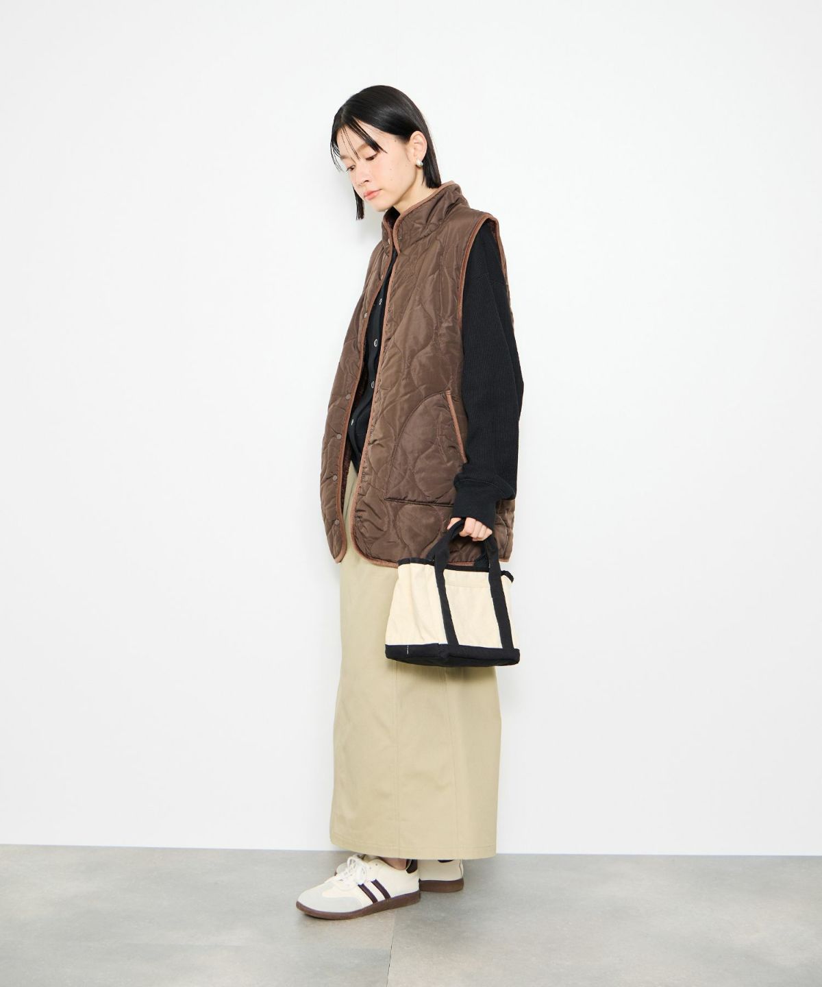 Idnes キャンバスミニトートバッグ