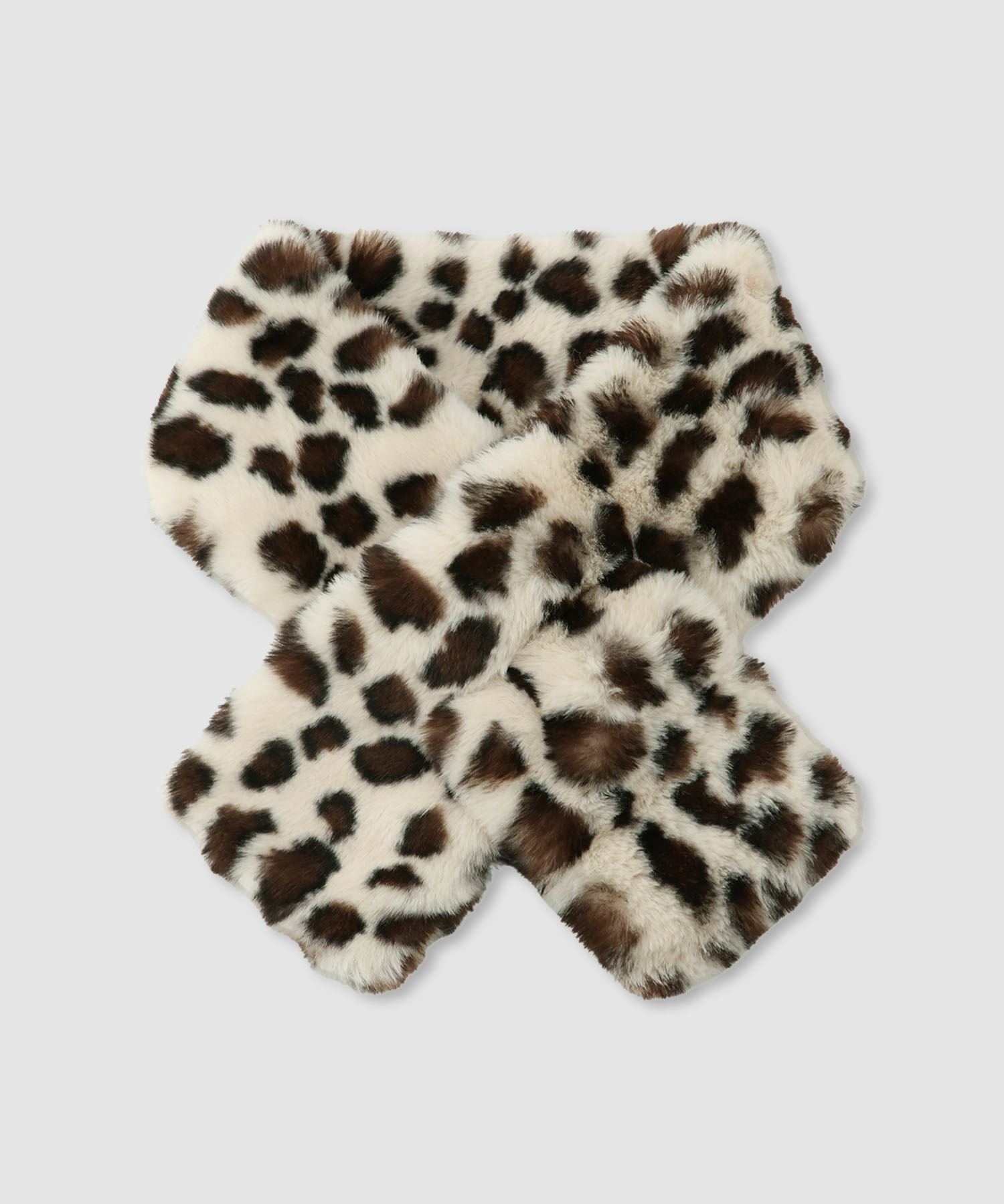 [値下げ]ヒョウ柄ティペット レディース商品画像-1