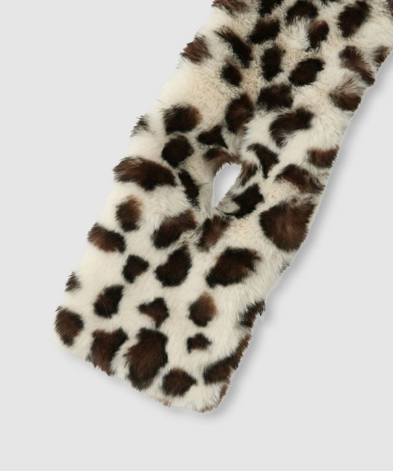 ヒョウ柄ティペット レディース商品画像-7