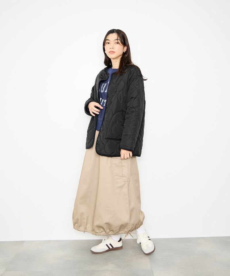 Idnes  リバーシブルキルトジャケット レディース商品画像-12