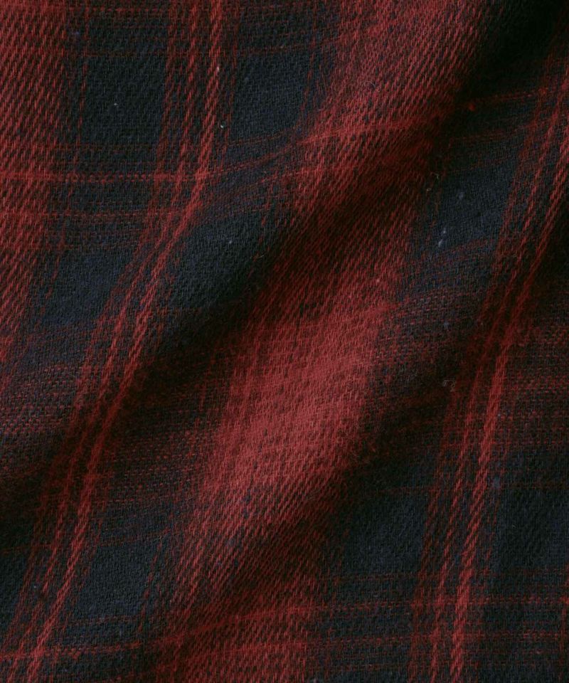 [値下げ]Idnes  チェックネルレギュラーカラーシャツ レディース商品画像-16