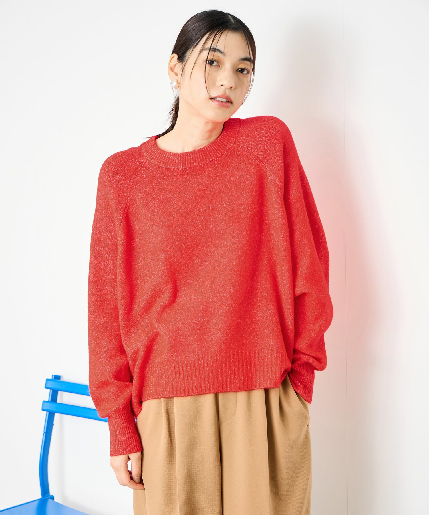 [さらに50%OFF]Idnes ヤクライクプルオーバー レディース商品サムネイル-1