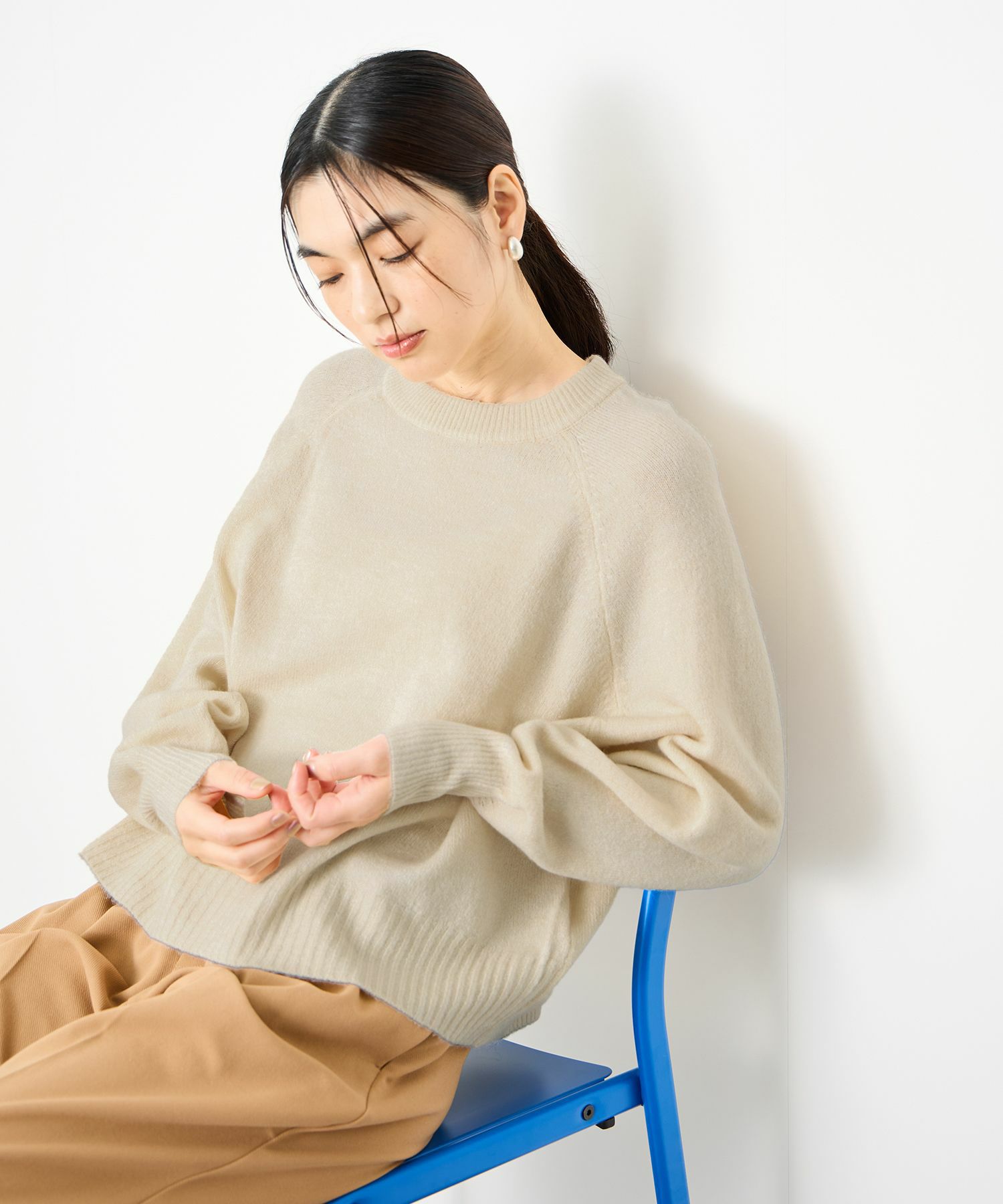 Idnes ヤクライクプルオーバー レディース商品サムネイル-2