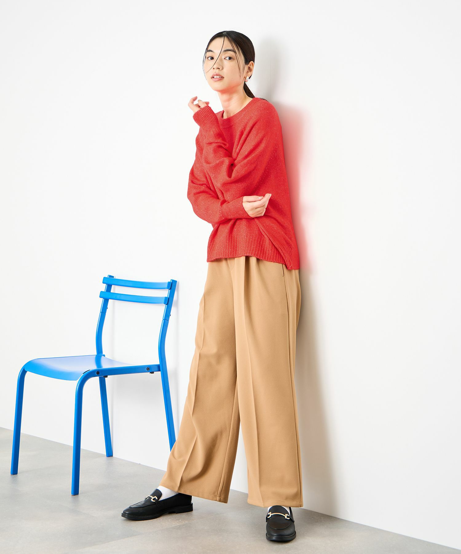 [さらに50%OFF]Idnes ヤクライクプルオーバー レディース商品サムネイル-9