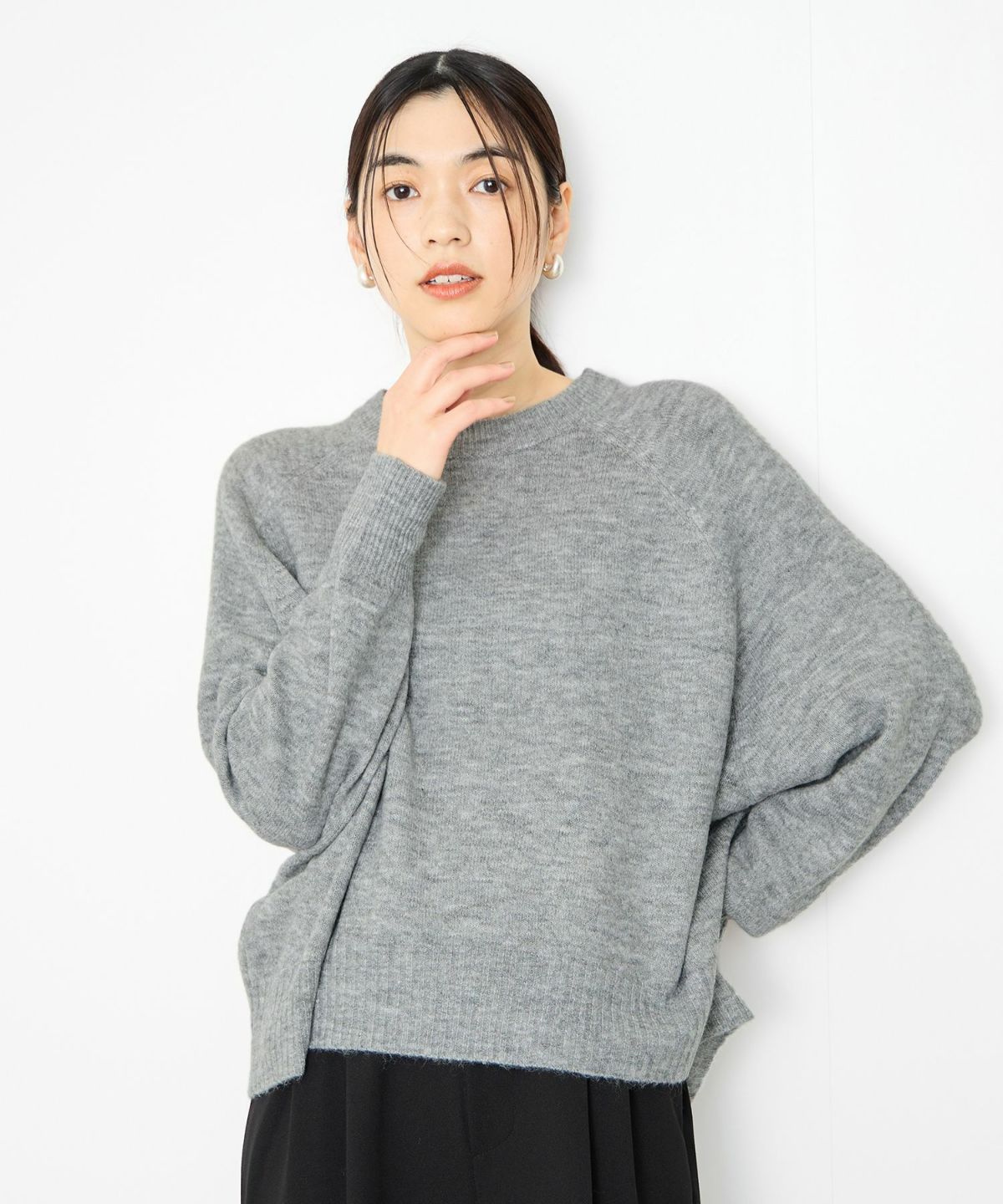 Idnes ヤクライクプルオーバー レディース