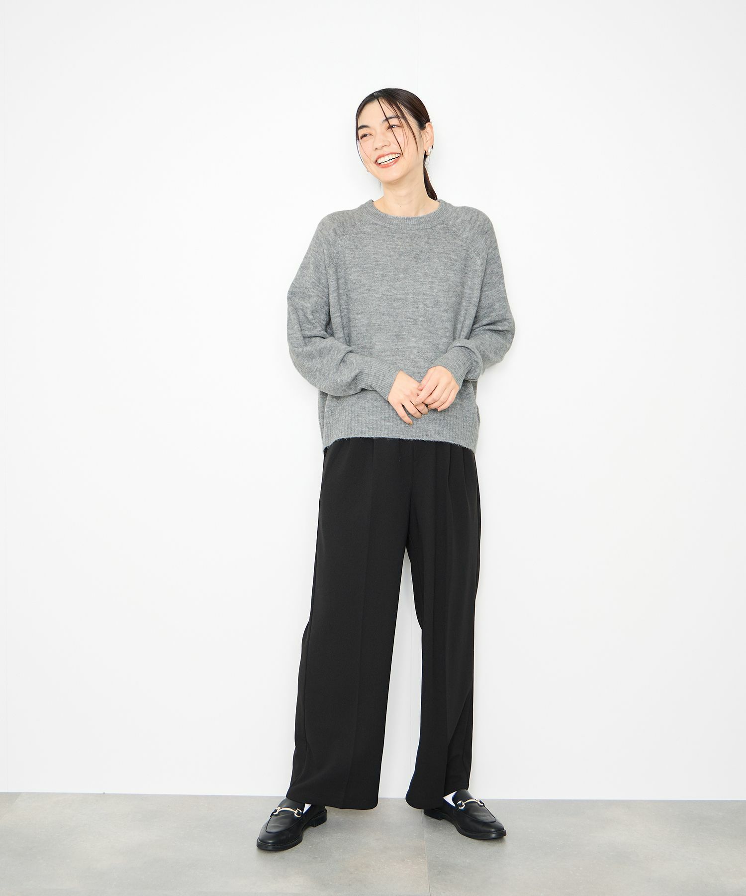 Idnes ヤクライクプルオーバー レディース