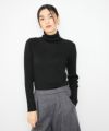 Idnes  ラメリブニット タートルネック レディース商品サムネイル-1