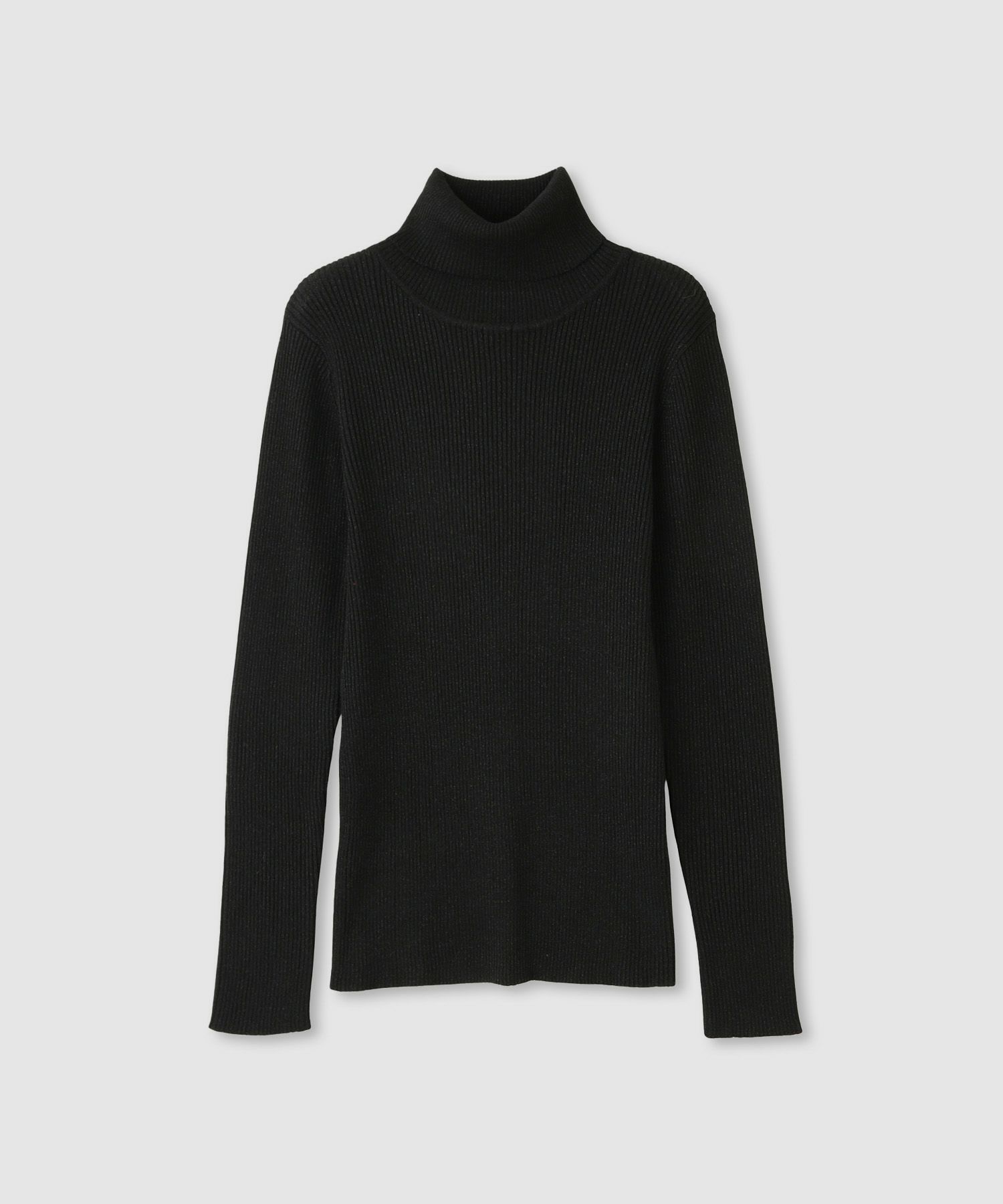 [さらに50%OFF]Idnes  ラメリブニット タートルネック レディース商品画像-16