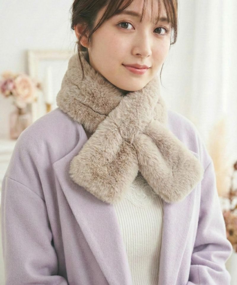 [期間限定価格]差し込みミニティペット レディース商品画像-2