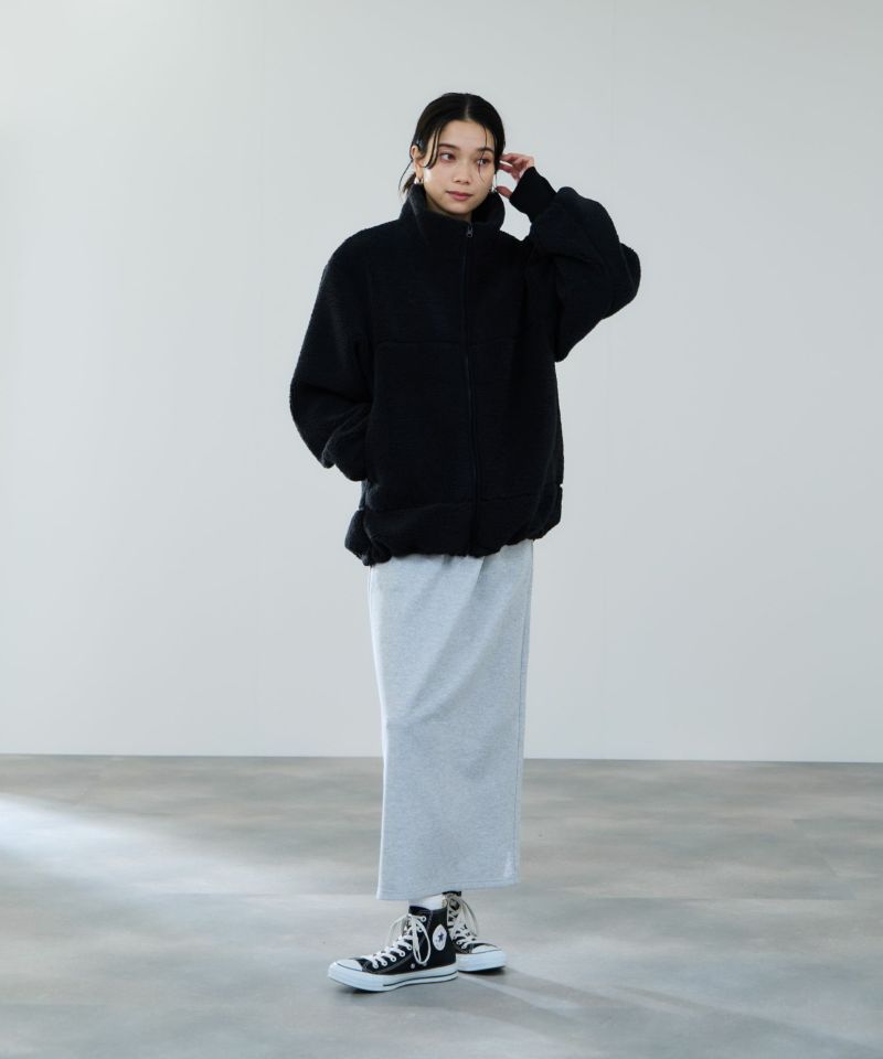 milli de l'air テディボアコクーンブルゾン レディース商品画像-11