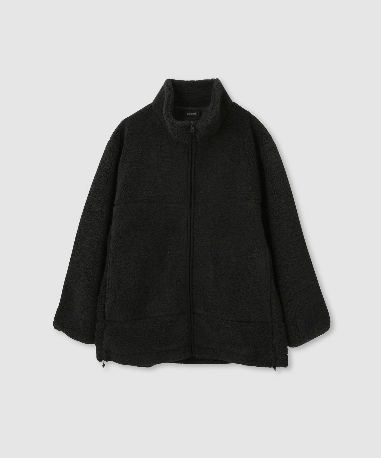 [最終さらに50%OFF]milli de l'air  テディボアコクーンブルゾン レディース商品画像-21