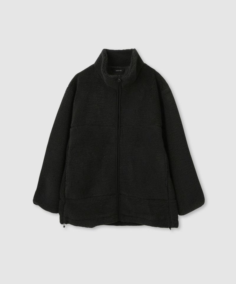 [最終さらに50%OFF]milli de l'air  テディボアコクーンブルゾン レディース商品画像-21