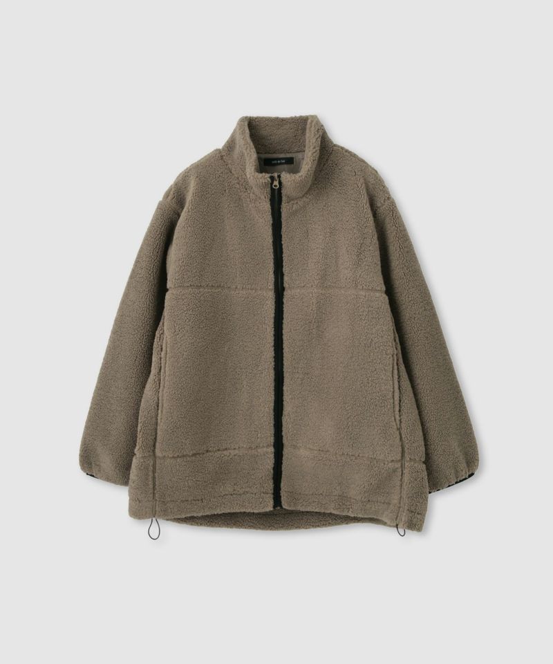 milli de l'air テディボアコクーンブルゾン レディース商品画像-23