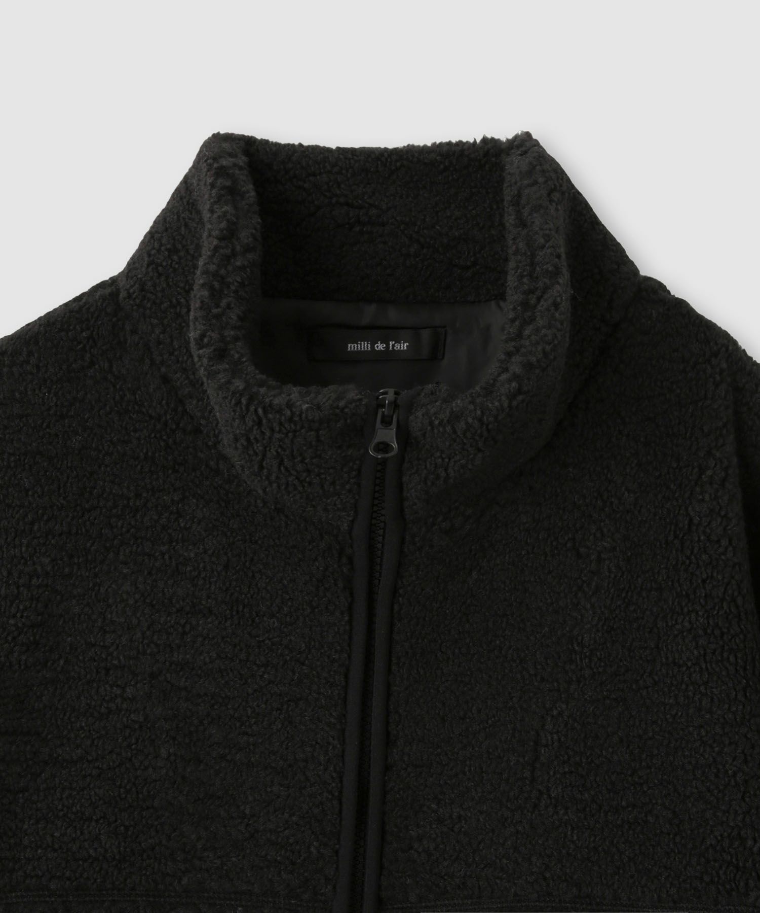 [最終さらに50%OFF]milli de l'air  テディボアコクーンブルゾン レディース商品画像-25