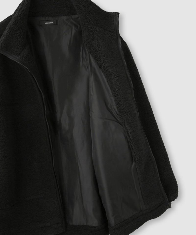 milli de l'air テディボアコクーンブルゾン レディース商品画像-26