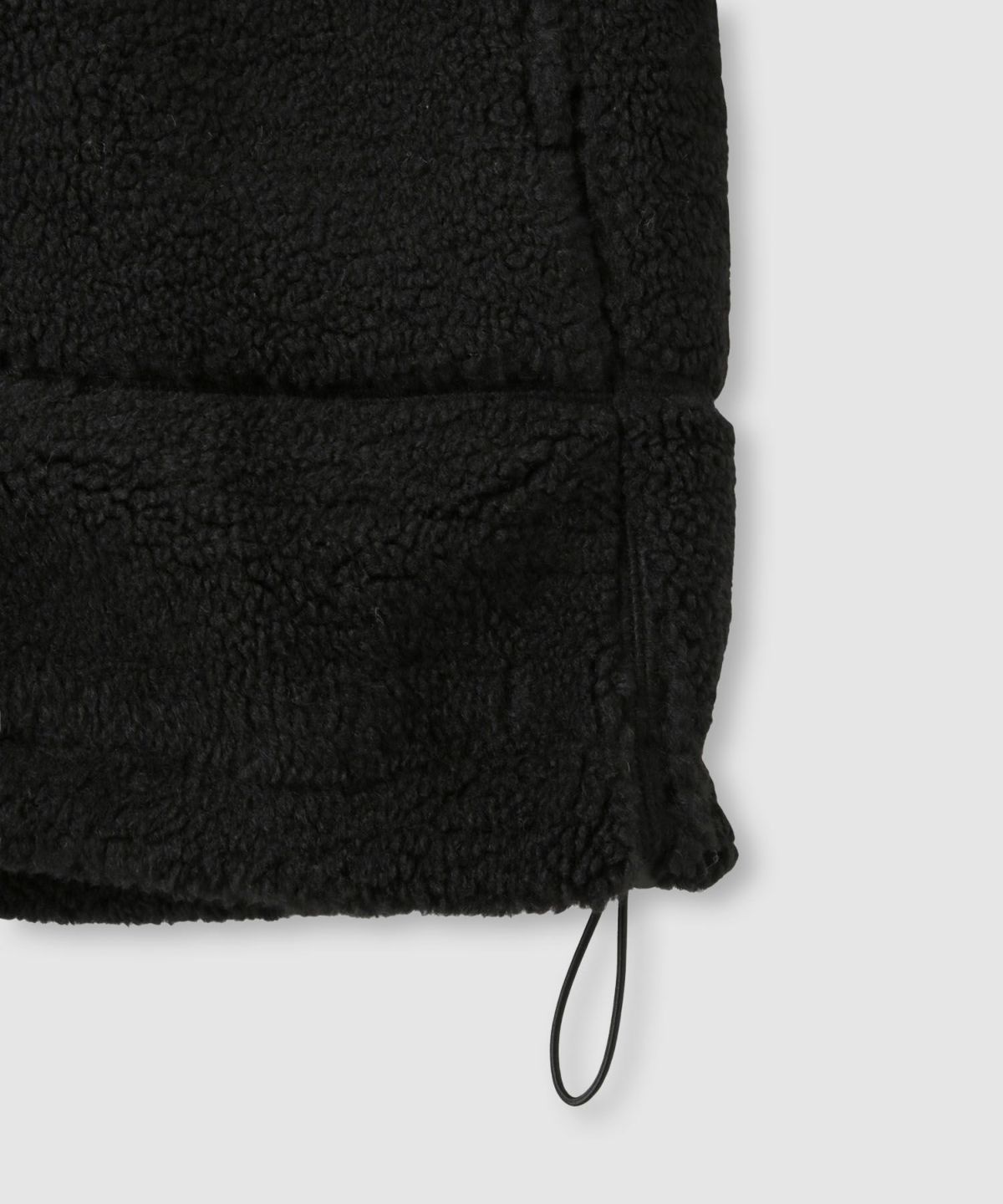 milli de l'air テディボアコクーンブルゾン レディース