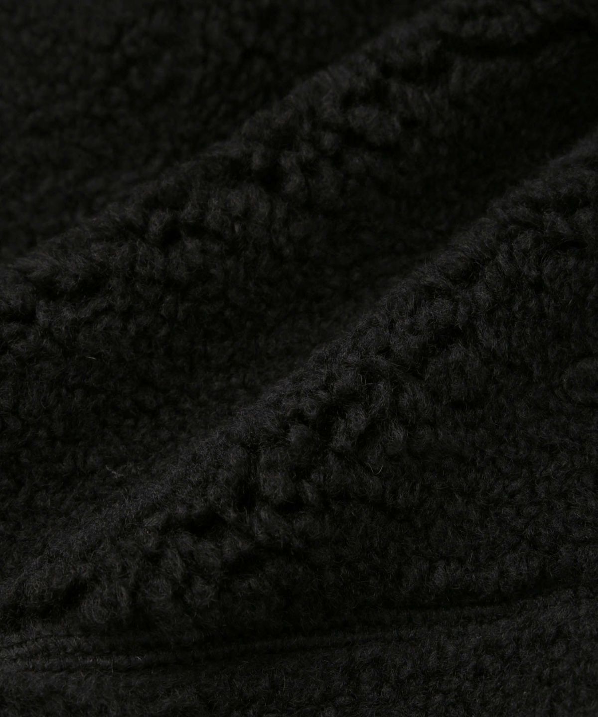 milli de l'air テディボアコクーンブルゾン レディース