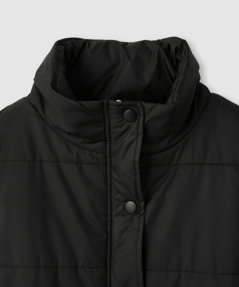 [最終さらに50%OFF]milli de l'air  中綿ベルテッドハイネックベスト レディース商品画像-15