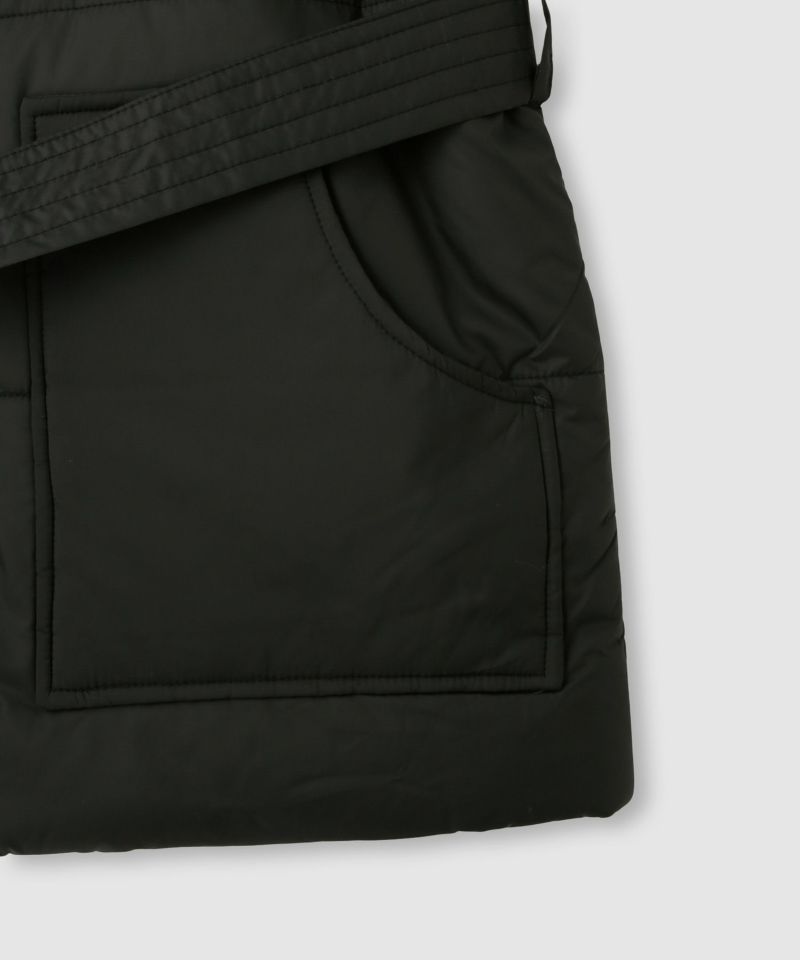 milli de l'air  中綿ベルテッドハイネックベスト レディース商品画像-18