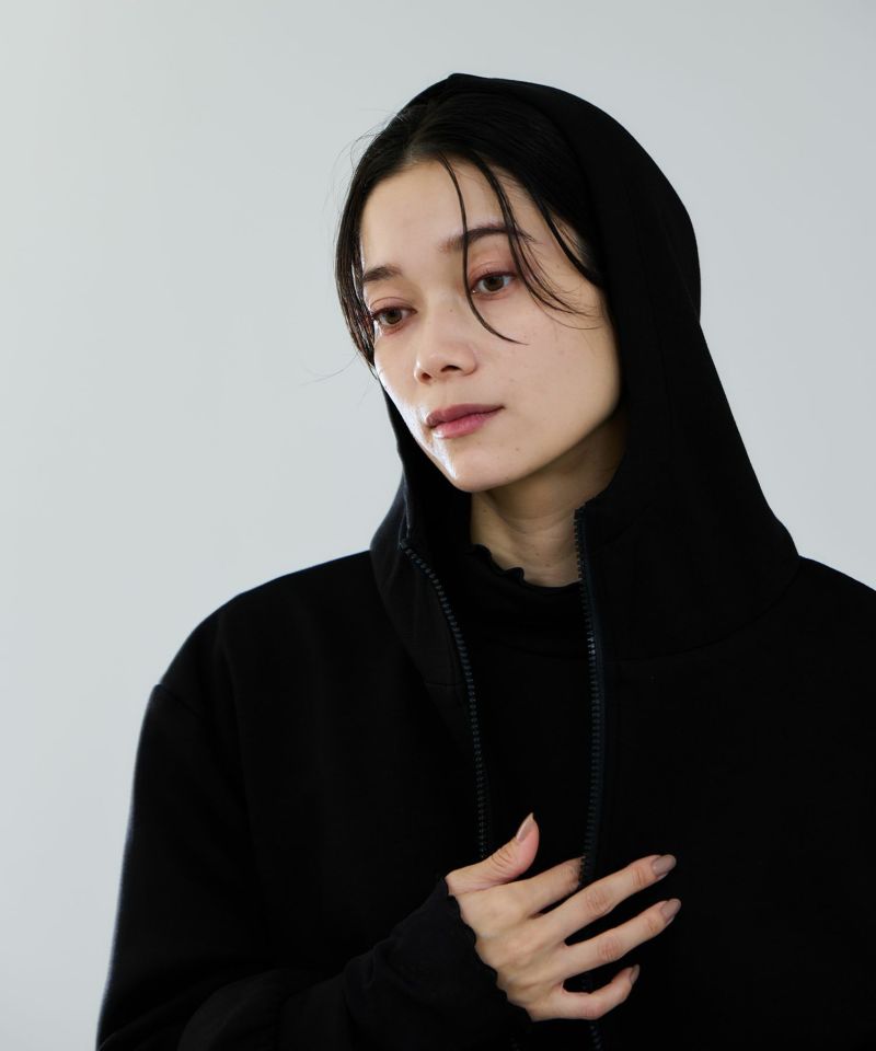 [値下げ]milli de l'air  エアリエポンチ素材オーバーパーカー レディース商品画像-6