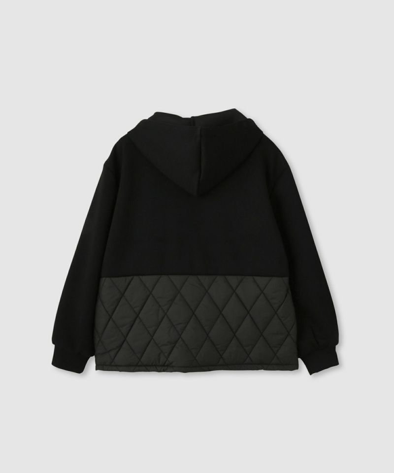 milli de l'air  エアリエポンチ素材オーバーパーカー レディース商品画像-14