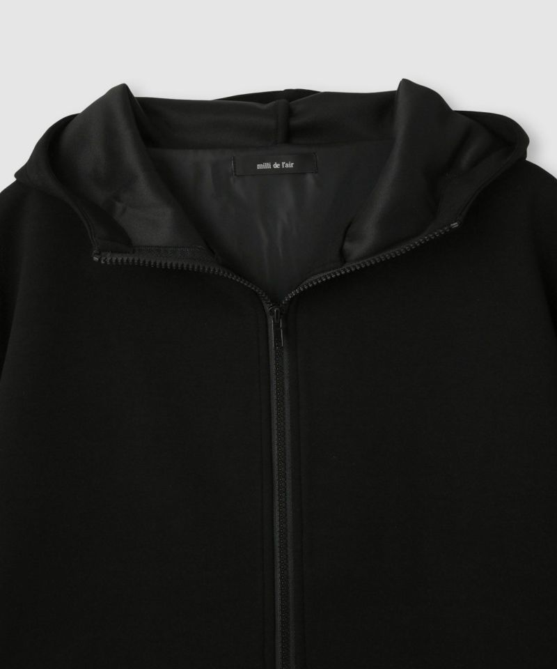 milli de l'air  エアリエポンチ素材オーバーパーカー レディース商品画像-15