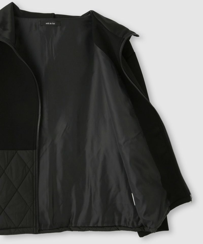 [最終さらに50%OFF]milli de l'air  エアリエポンチ素材オーバーパーカー レディース商品画像-18