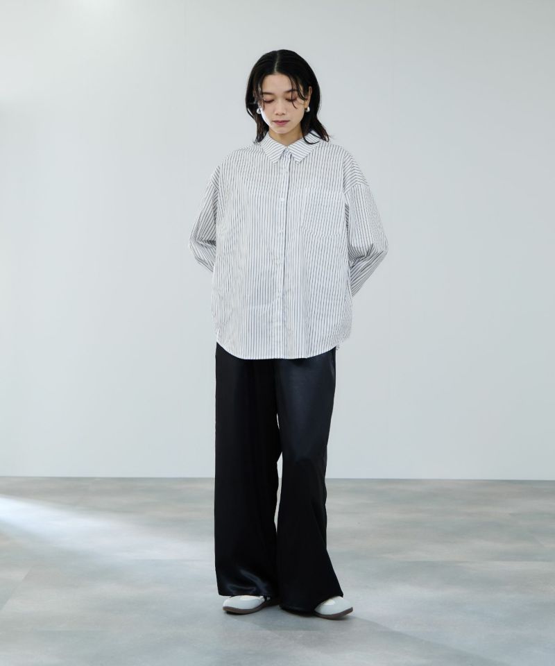 milli de l'air オーセンティックストライプシャツ レディース商品画像-10