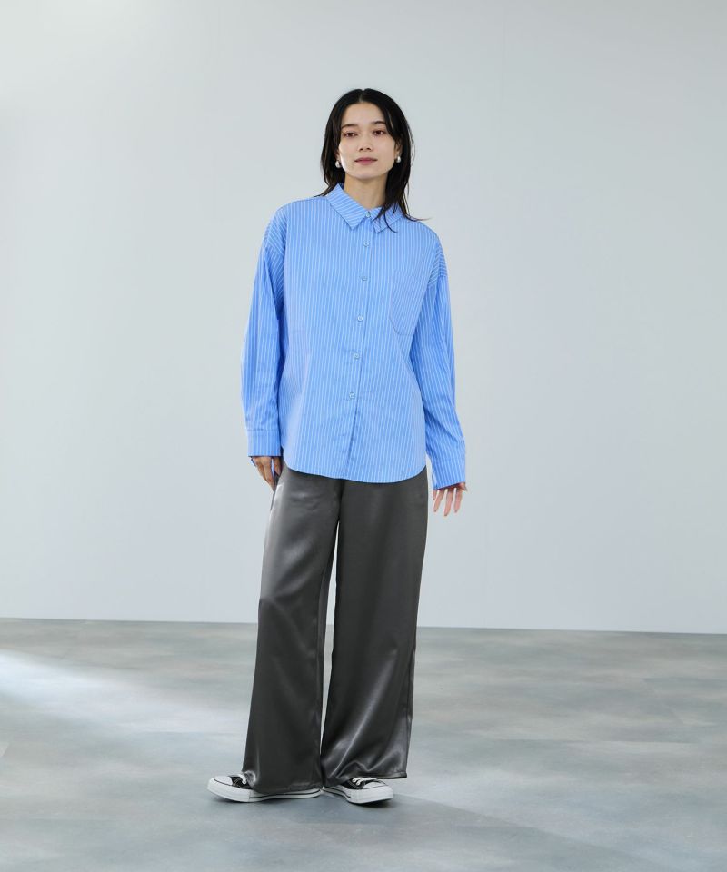 milli de l'air  オーセンティックストライプシャツ レディース商品画像-14