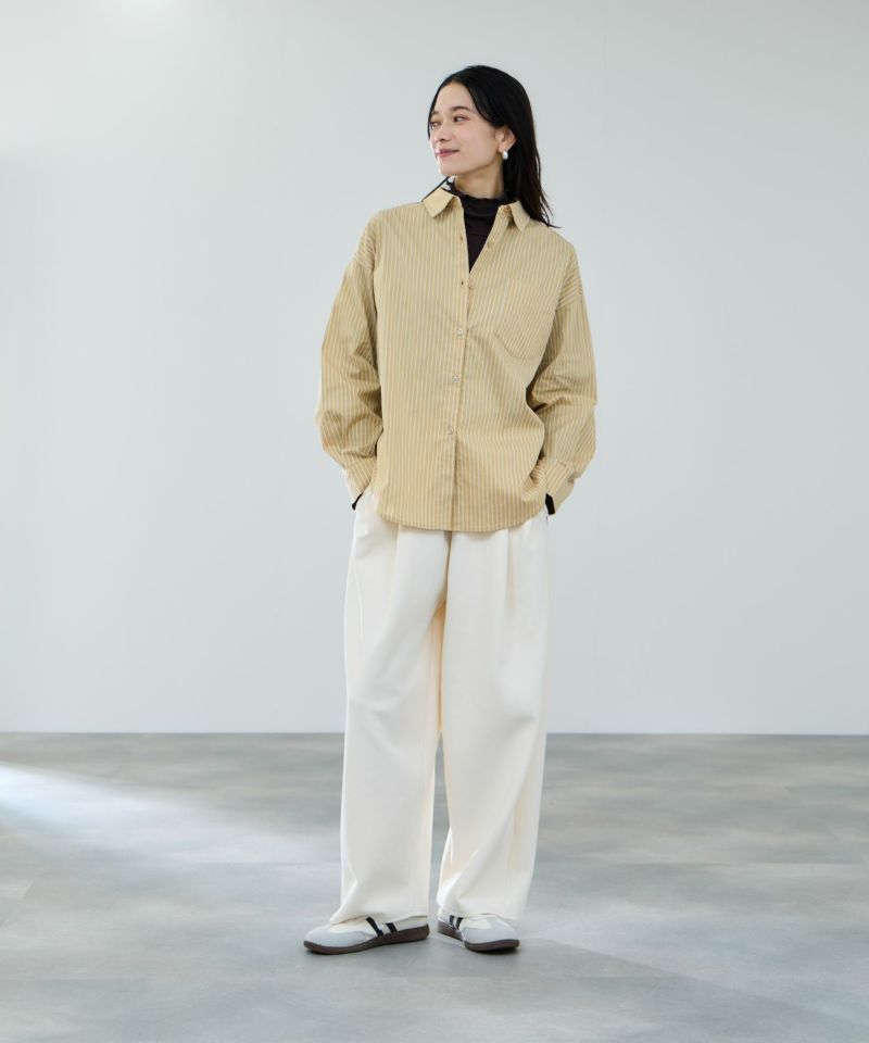 milli de l'air  オーセンティックストライプシャツ レディース商品画像-17