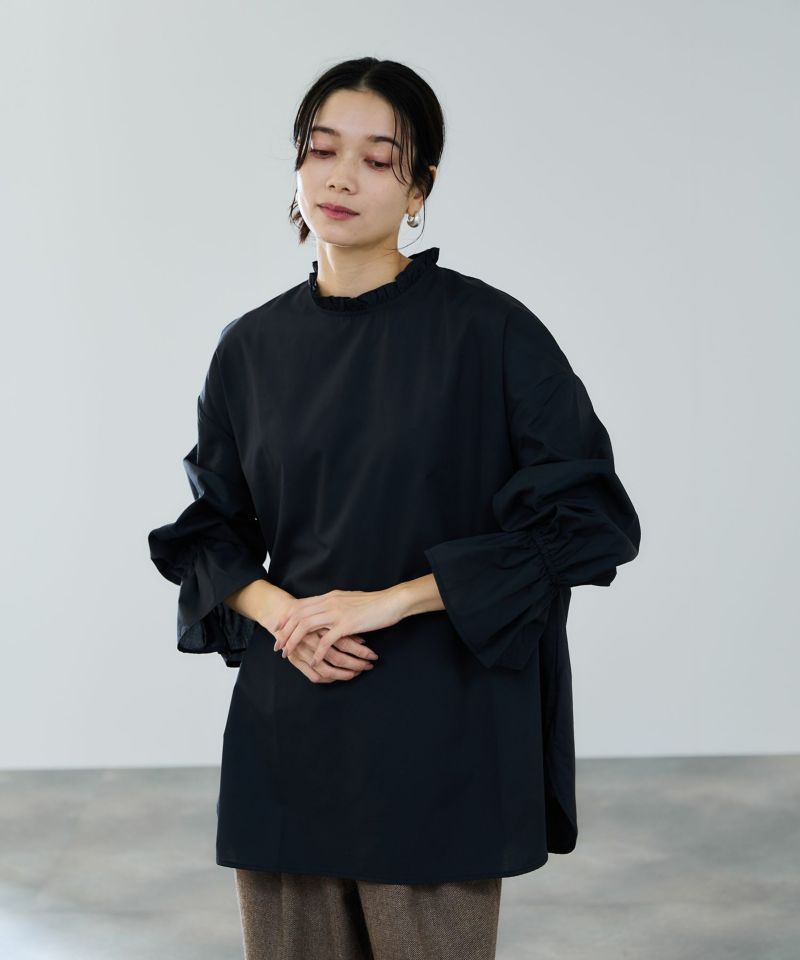 milli de l'air  フリルカラーキャンディブラウス レディース商品画像-2