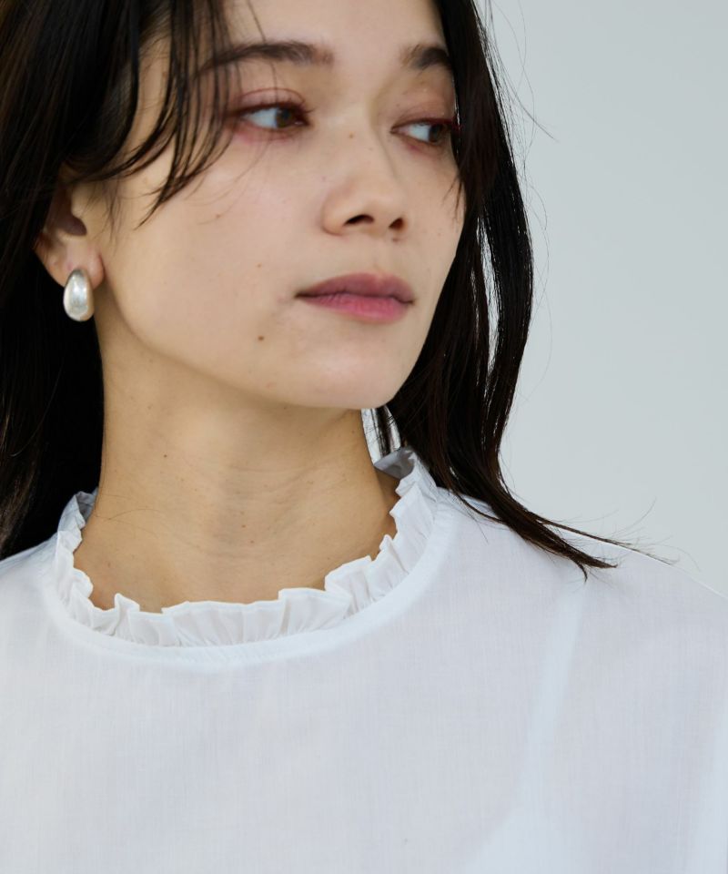 milli de l'air  フリルカラーキャンディブラウス レディース商品画像-7