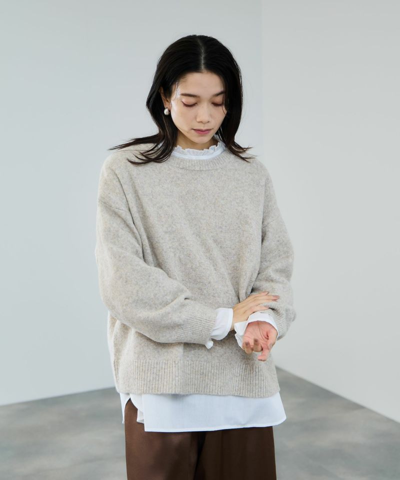 milli de l'air  フリルカラーキャンディブラウス レディース商品画像-9