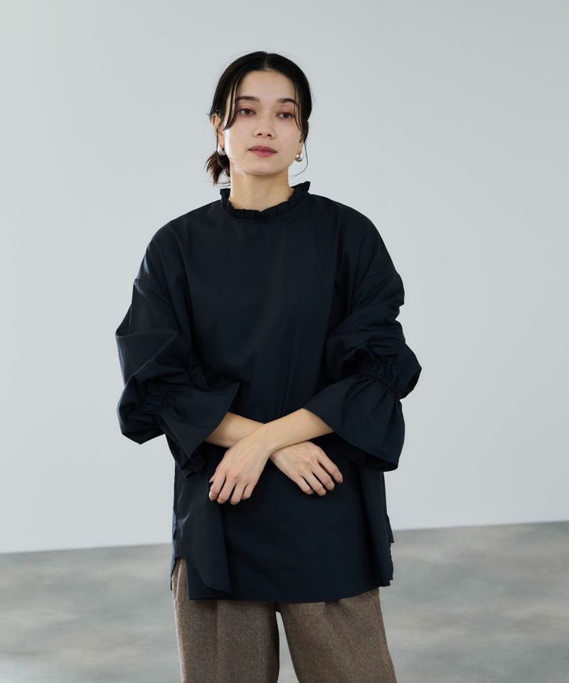 milli de l'air  フリルカラーキャンディブラウス レディース商品画像-13