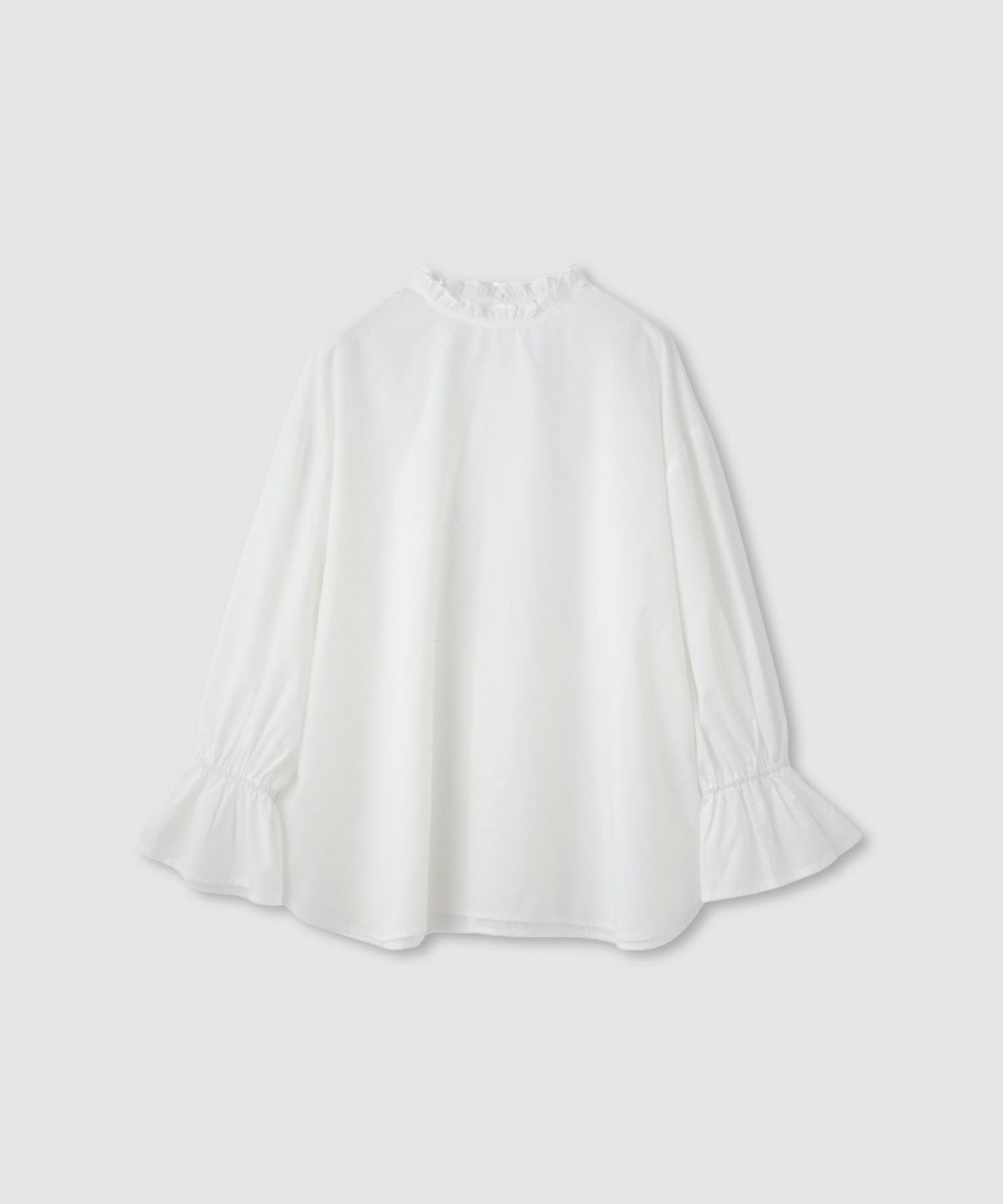milli de l'air フリルカラーキャンディブラウス レディース