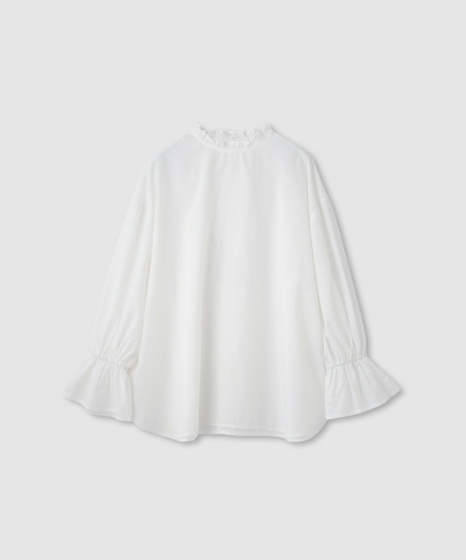 milli de l'air フリルカラーキャンディブラウス レディース
