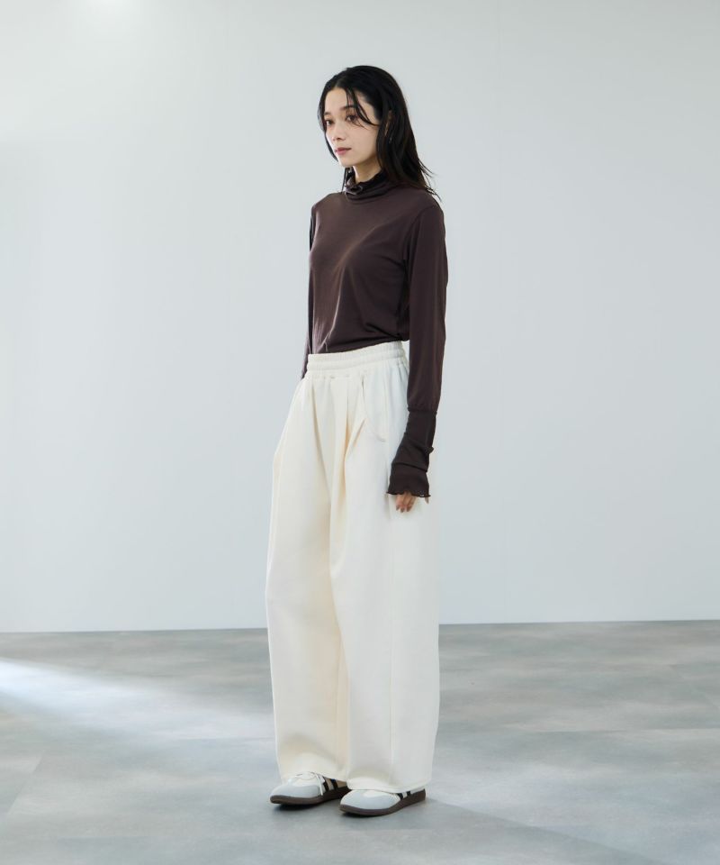 milli de l'air  セミシアーカフハイネックカットソー レディース メール便 対応商品商品画像-30