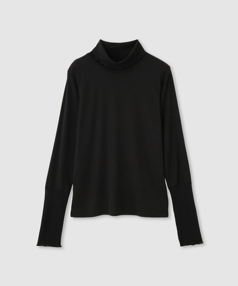 milli de l'air  セミシアーカフハイネックカットソー レディース メール便 対応商品商品画像-31