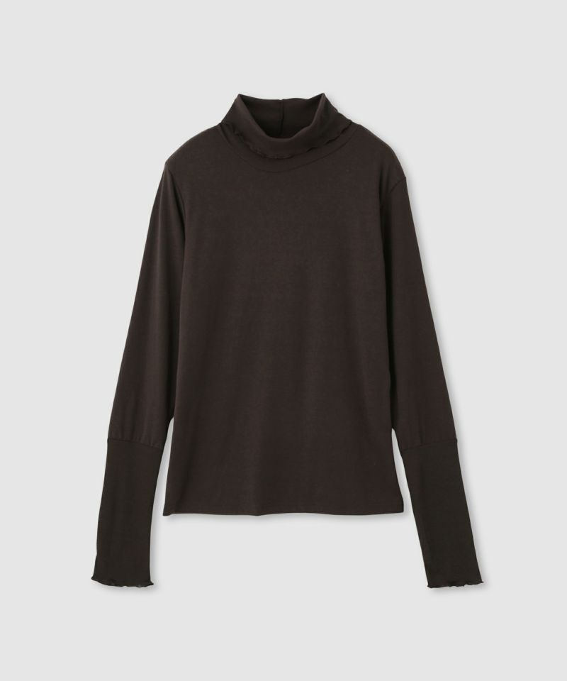 [値下げ]milli de l'air  セミシアーカフハイネックカットソー レディース メール便 対応商品商品画像-34