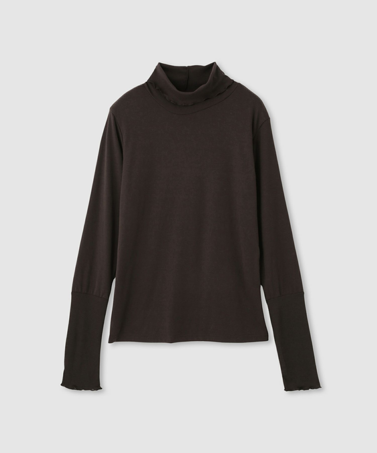 milli de l'air  セミシアーカフハイネックカットソー レディース メール便 対応商品商品画像-34