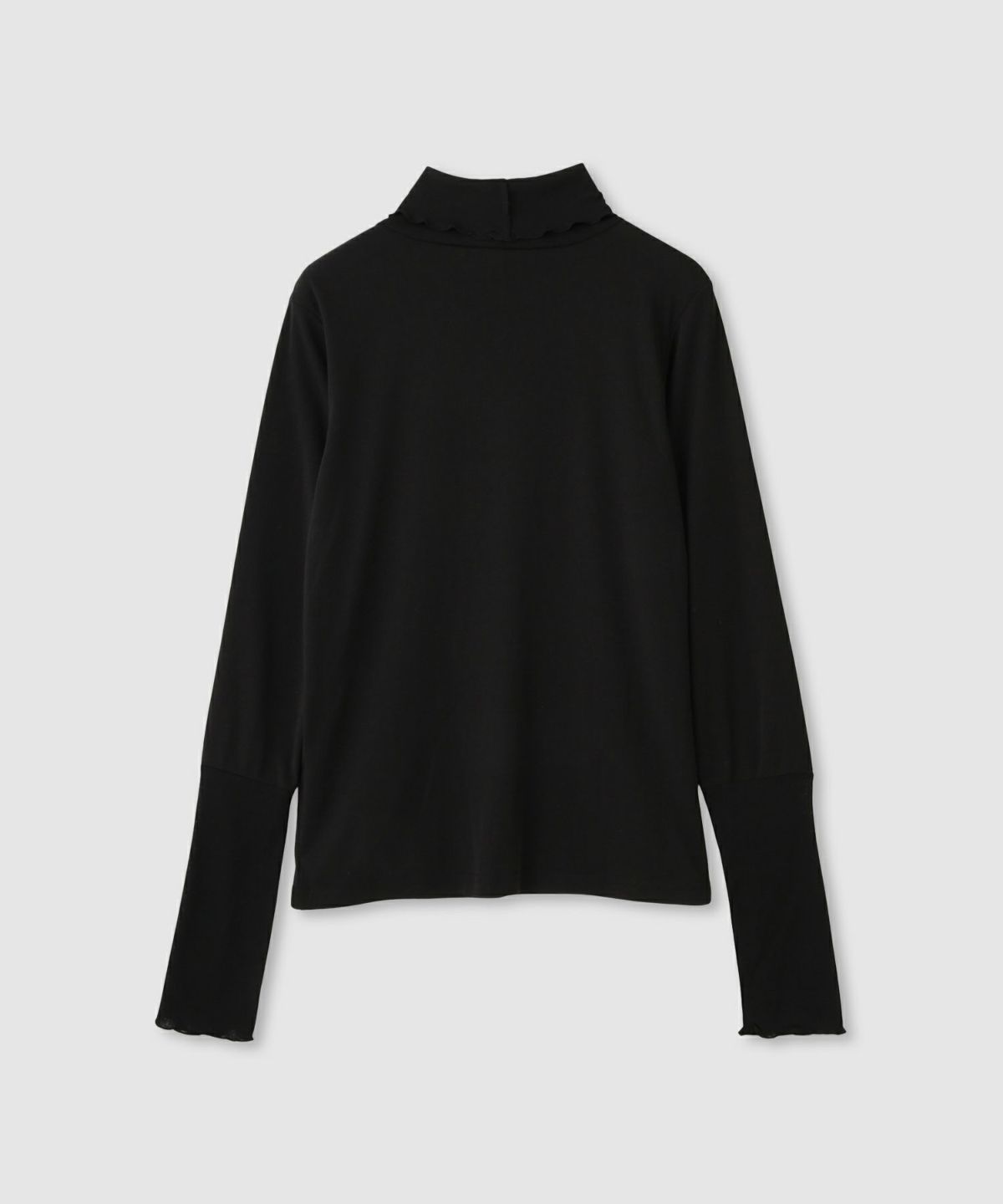 milli de l'air セミシアーカフハイネックカットソー レディース メール便 対応商品