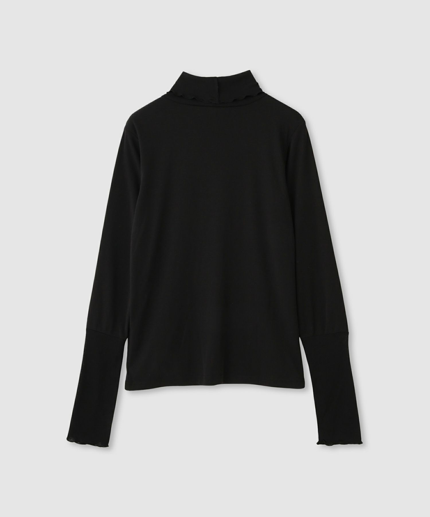 milli de l'air セミシアーカフハイネックカットソー レディース メール便 対応商品