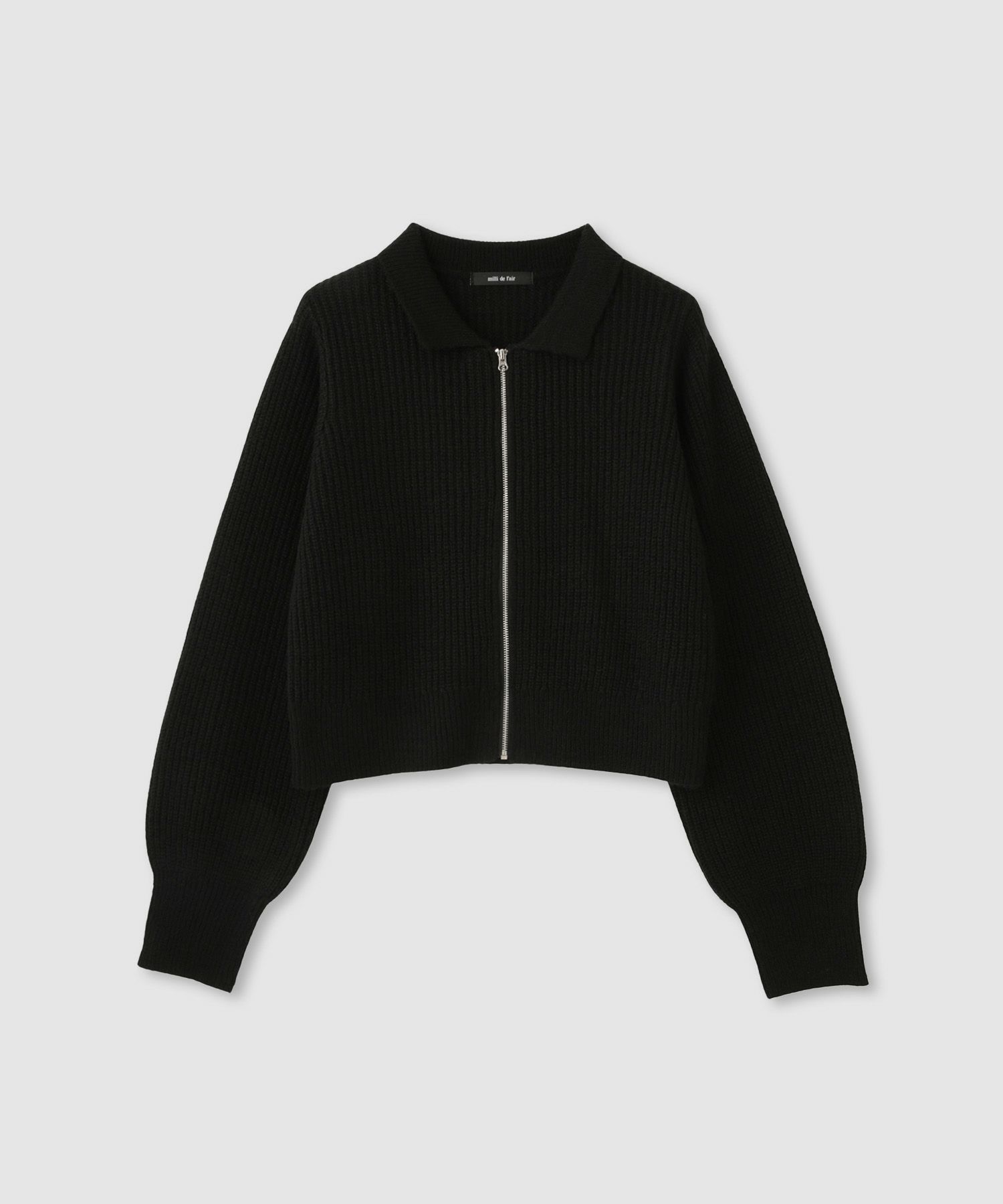 [さらに50%OFF]milli de l'air  モヘヤタッチジップニット レディース商品画像-19