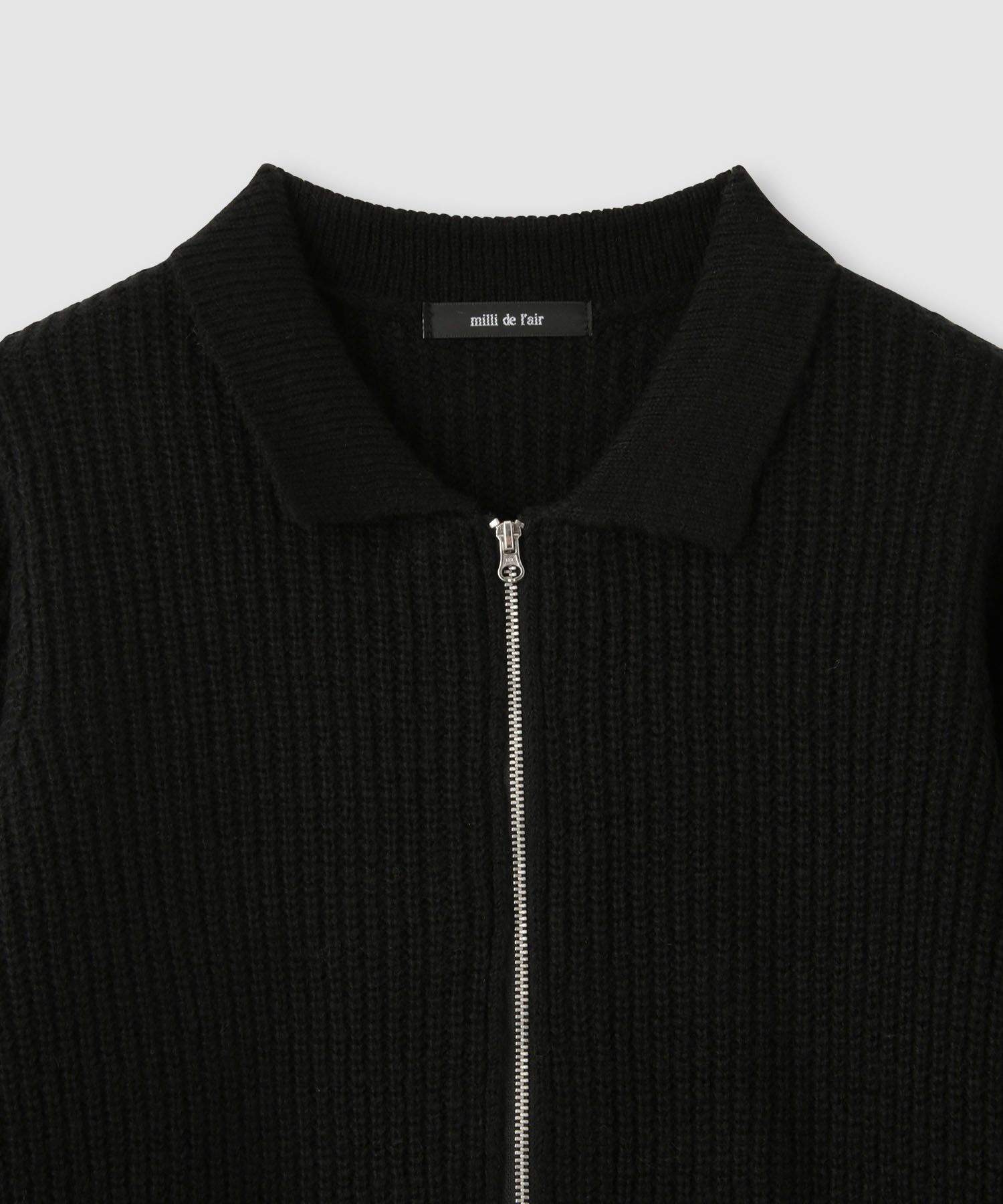 [さらに50%OFF]milli de l'air  モヘヤタッチジップニット レディース商品画像-23