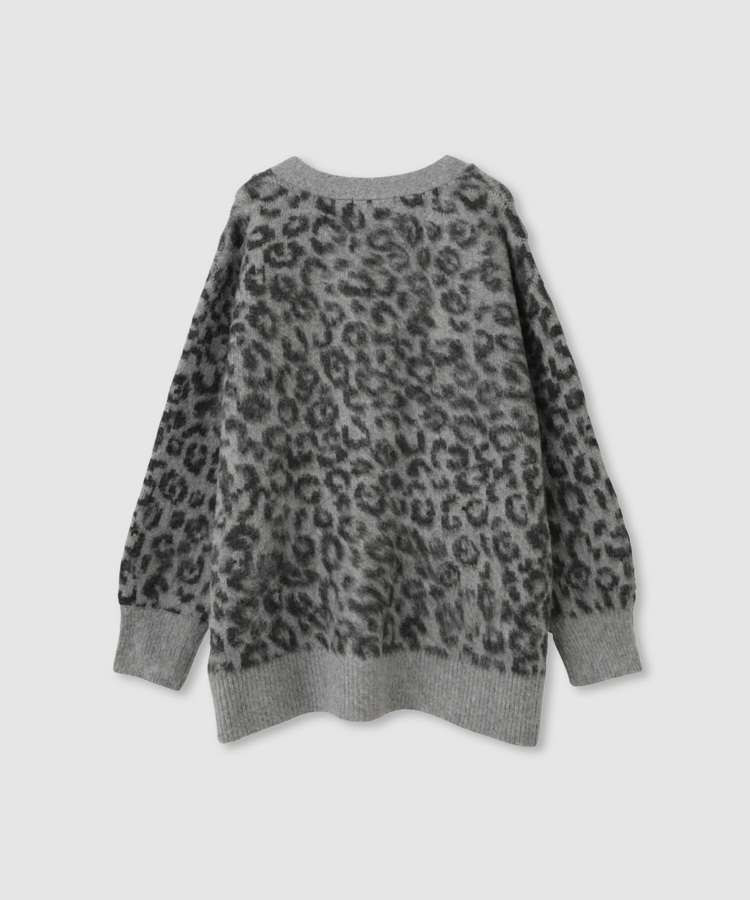 milli de l'air  シャギーレオパードカーディガン レディース商品画像-14