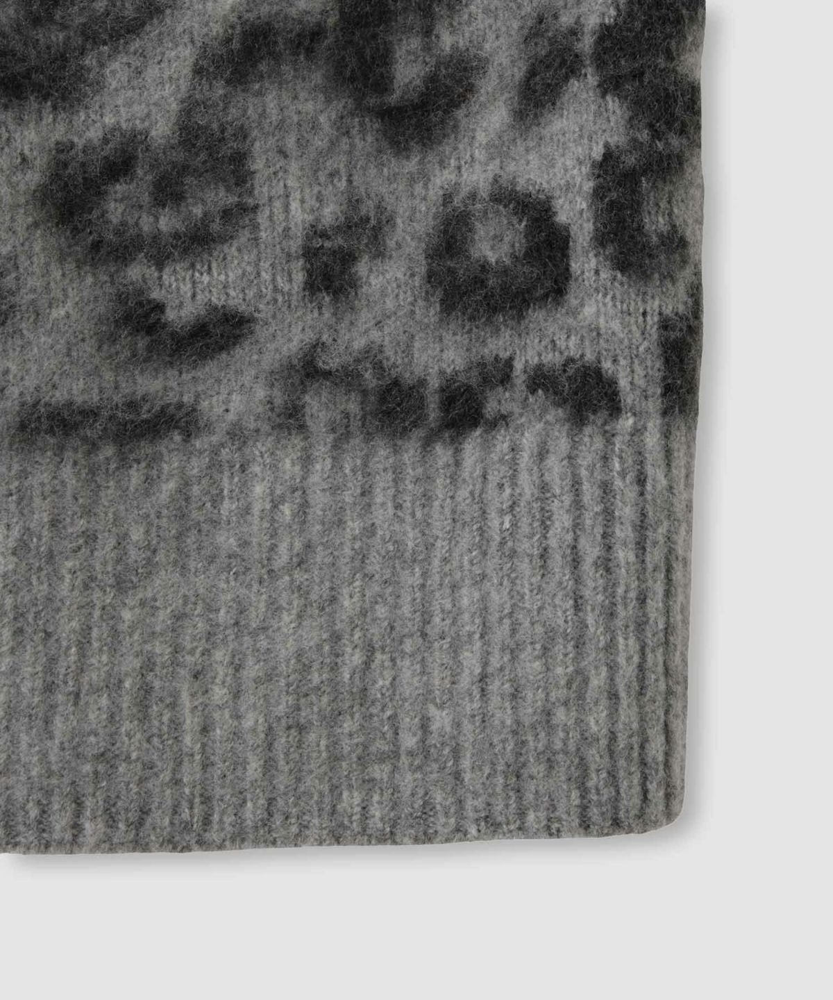 milli de l'air シャギーレオパードカーディガン レディース