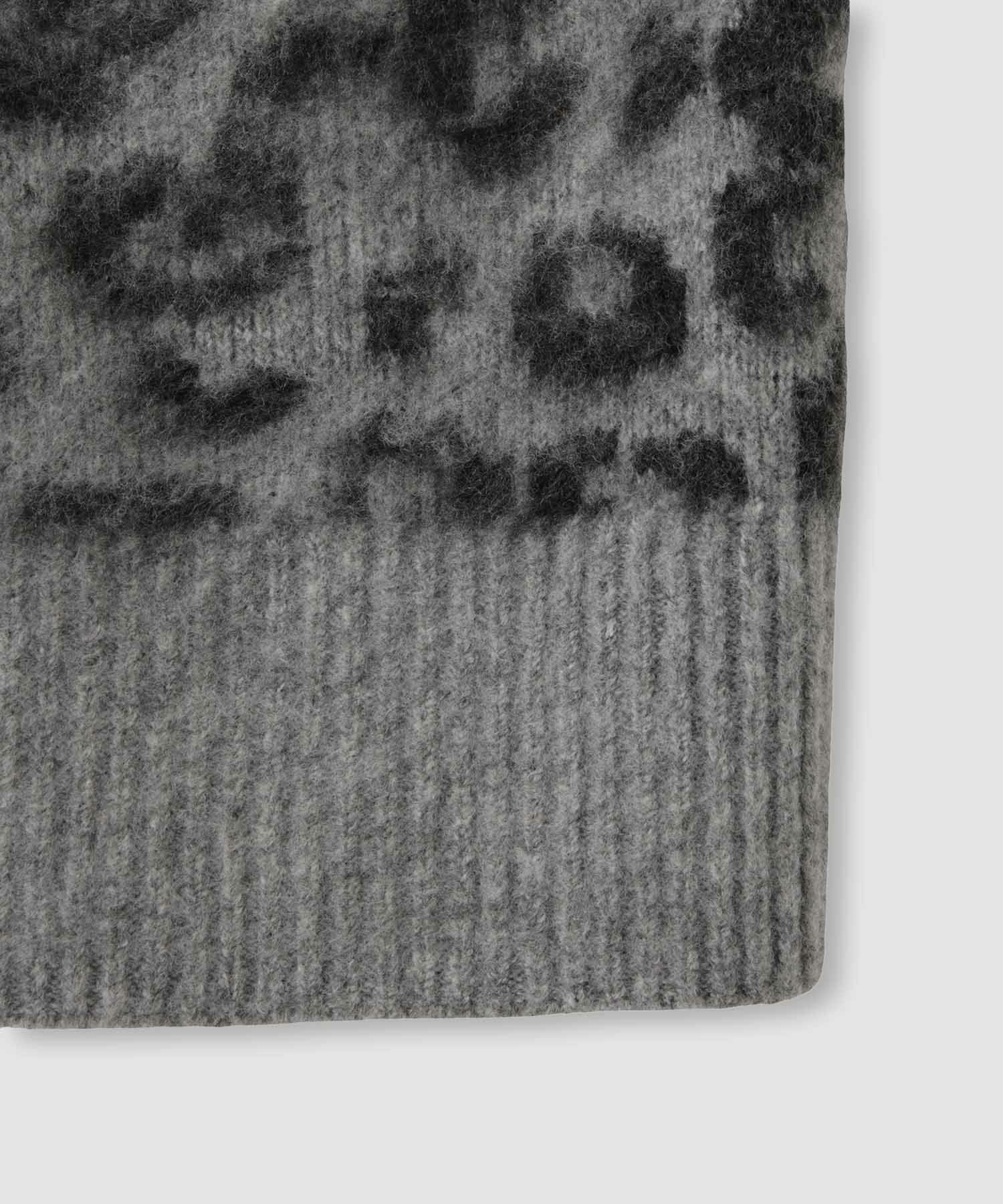 milli de l'air シャギーレオパードカーディガン レディース