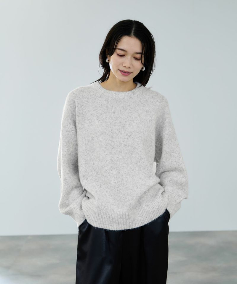 milli de l'air  オーバーサイズメランジスフレニット レディース商品画像-2