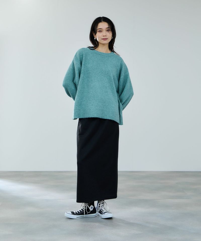 milli de l'air  オーバーサイズメランジスフレニット レディース商品画像-9